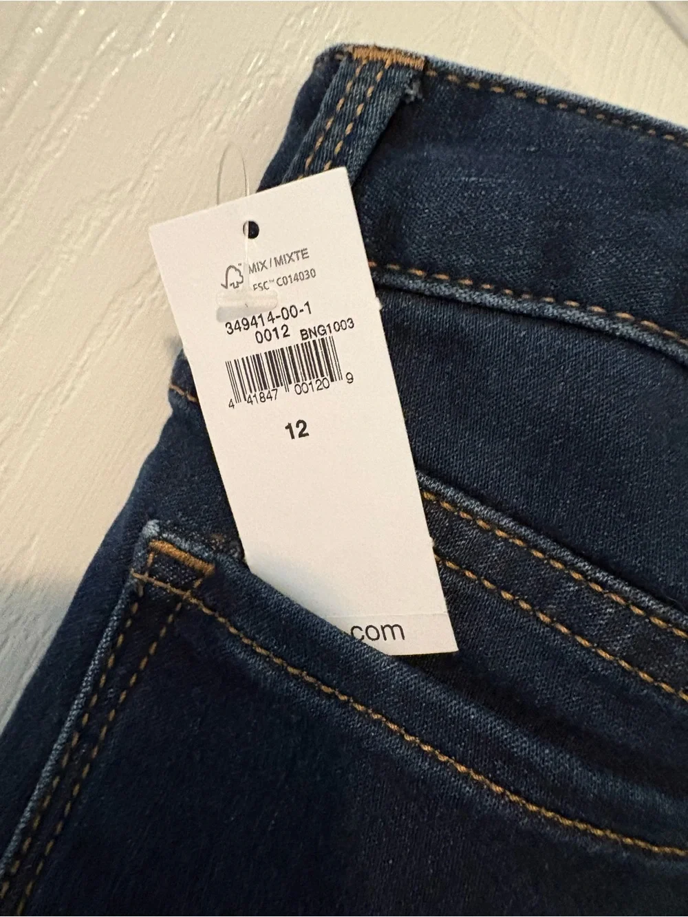 GAP Girls Dark Blue Slim Jeans